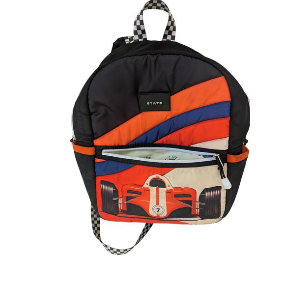 Vintage - Kane Kids Race Car Travel Backpack by State Bags - Picture 2 of 13